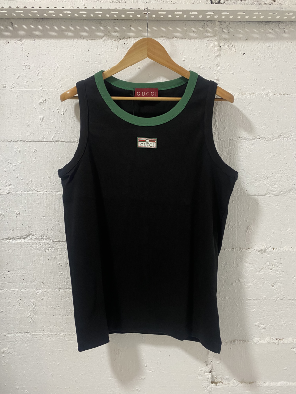 Gucci Firenze Top Shirt Black | MASSIMOLUXURYOUTLET