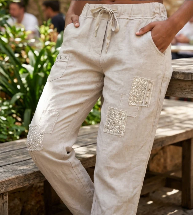 pantalon Lin | Chez Florem