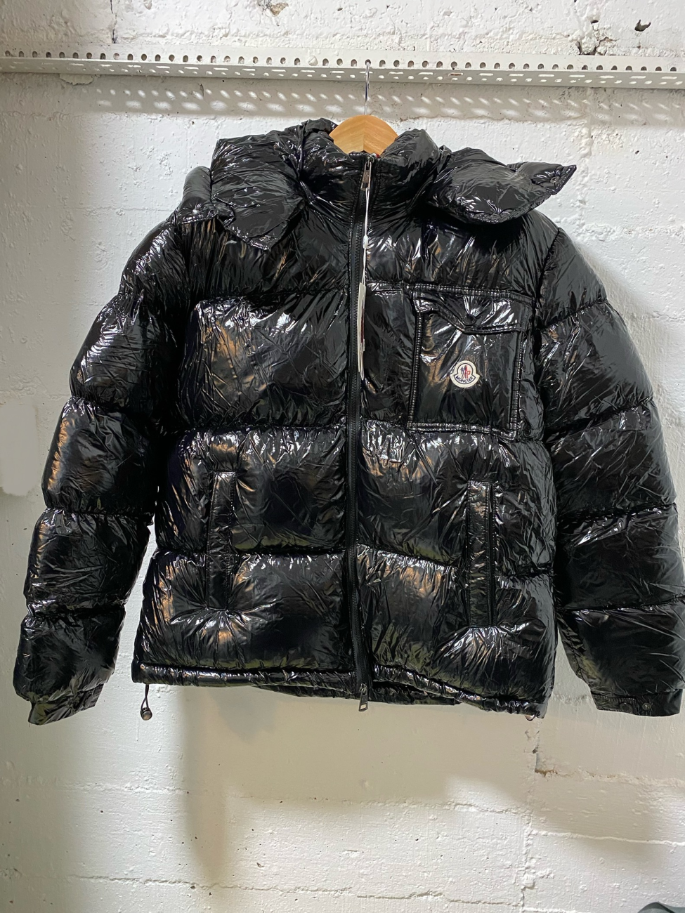 Moncler Down Filling Jacket Black  | MASSIMOLUXURYOUTLET