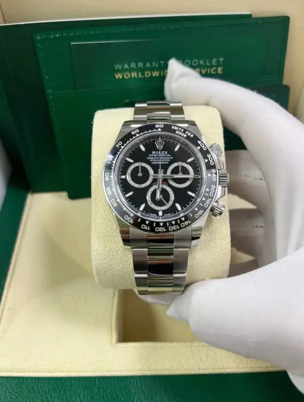 ROLEX DAYTONA CERAMIC BLACK (SCATOLA E CERTIFICATI INCLUSI) | Fastfashionitalia