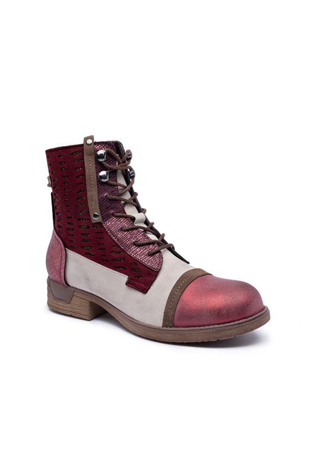 Bottines bicolores texturées🖤 | 𝐉𝐮𝐥𝐢𝐞 𝐍𝐞𝐞𝐟 𝐂𝐫𝐞́𝐚𝐭𝐢𝐨𝐧𝐬