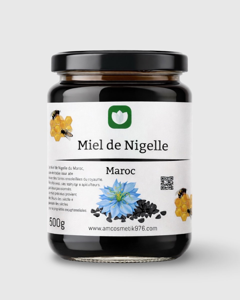 AM COSMETIK 976 - MIEL DE NIGELLE 500 GR | AMCOSMETIK