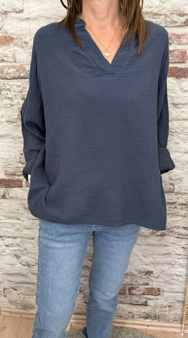 Chemise gaz de coton | Jus de coco 