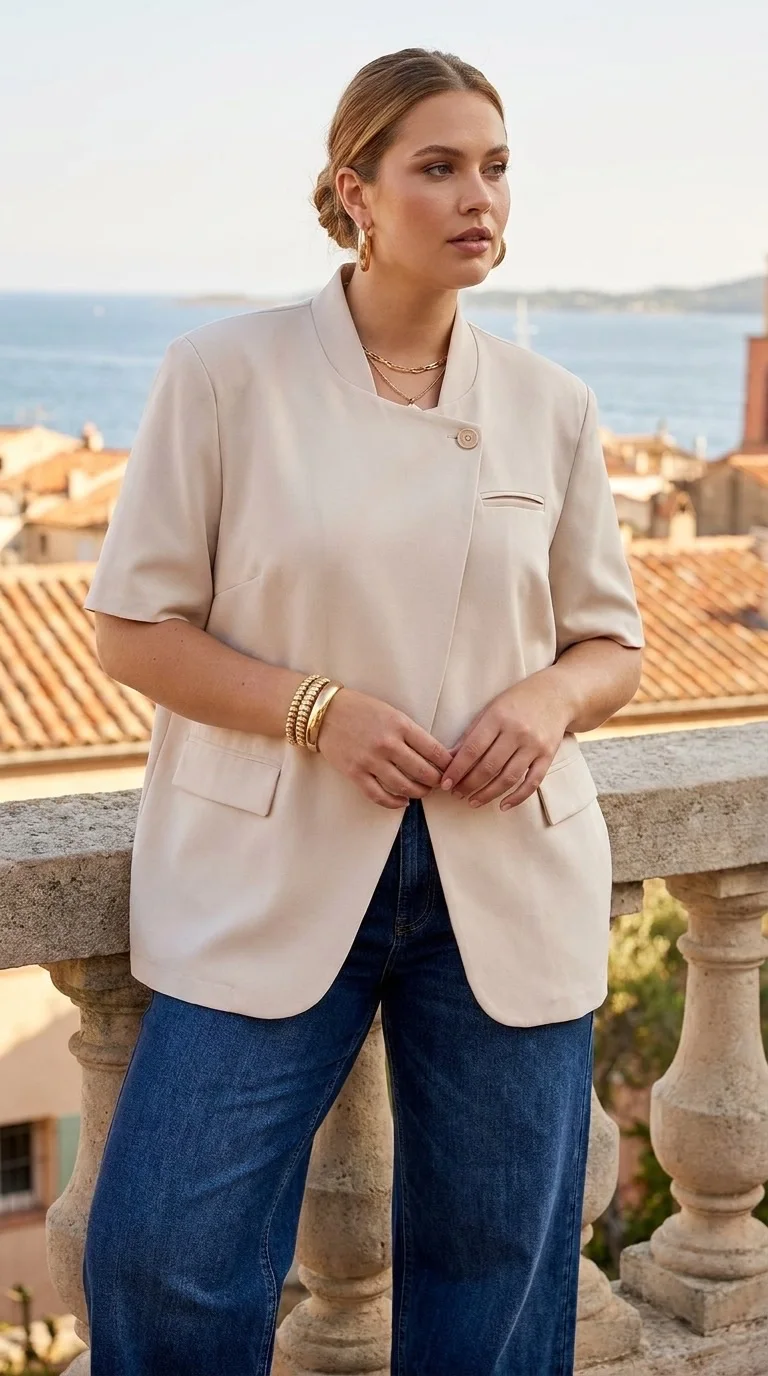BLAZER " camille " 42 au 50 PRÉCOMMANDE | Les Chics Filles by Sab 