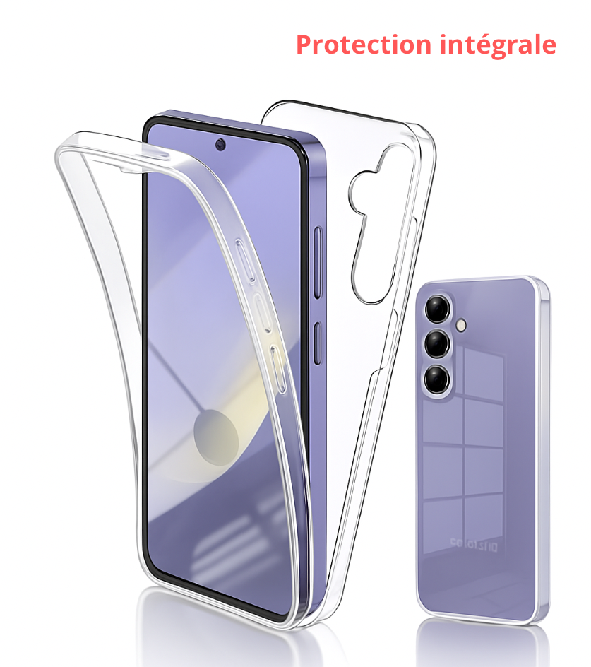 Coque Transparente 360 Samsung | Beauty phone 