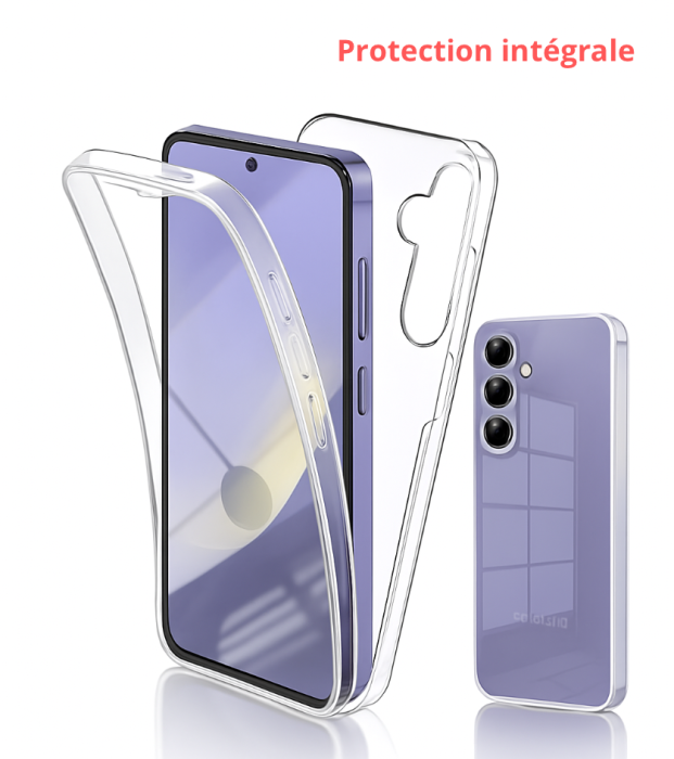Coque Transparente 360 Samsung | Beauty phone 