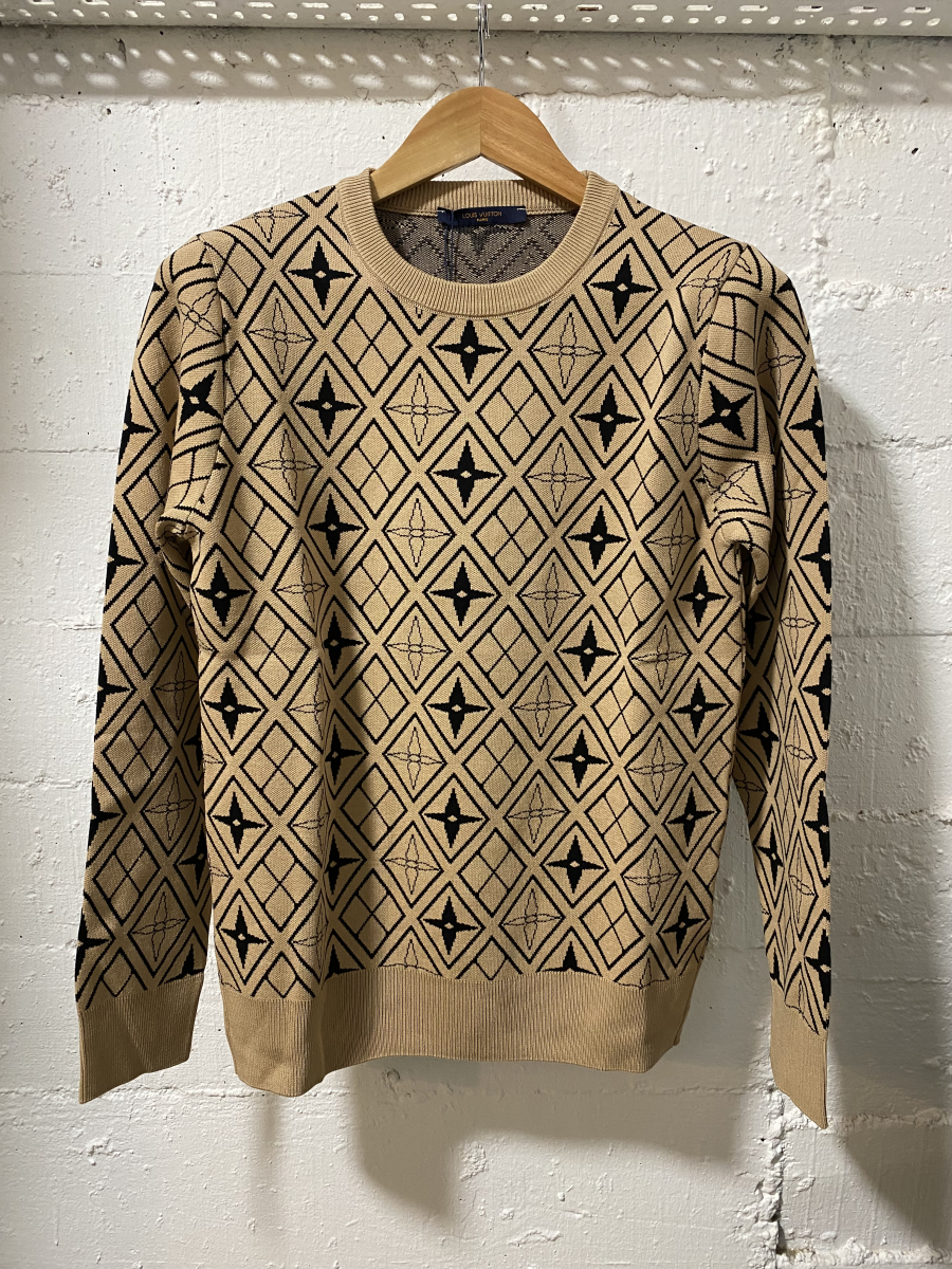 Louis Vuitton Sueter Beige | MASSIMOLUXURYOUTLET