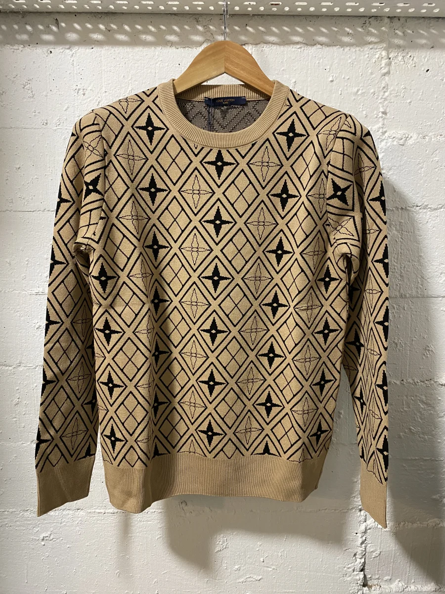 Louis Vuitton Sueter Beige | MASSIMOLUXURYOUTLET
