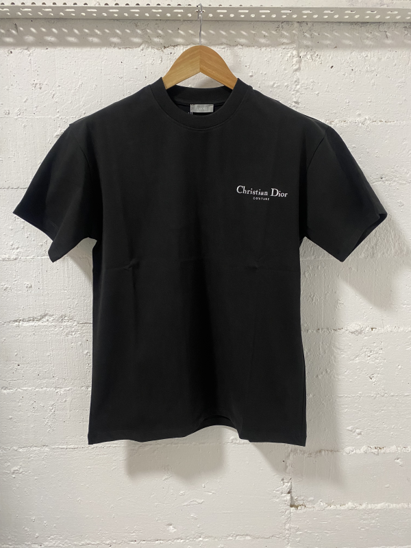 Christian Dior T-Shirt Black | MASSIMOLUXURYOUTLET