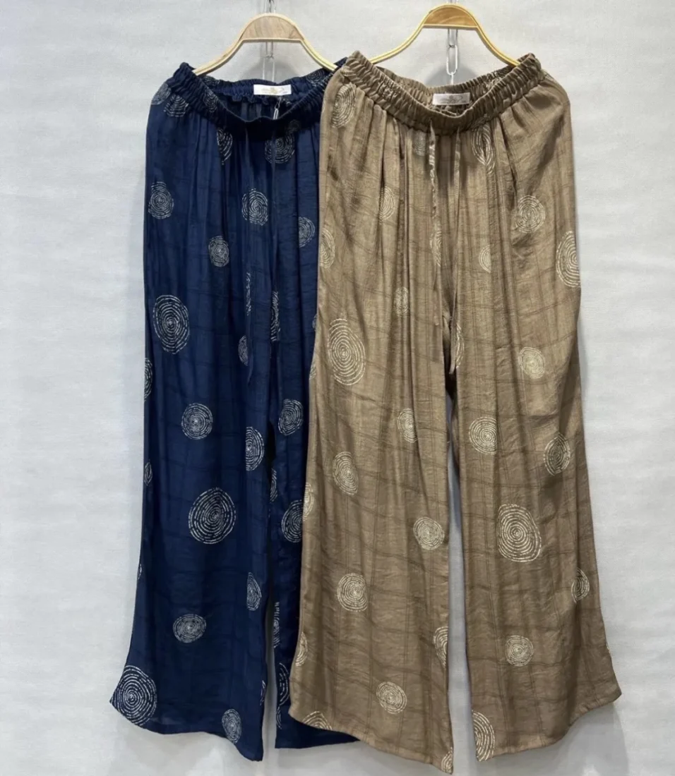 Pantalon viscose et soie/coton | L’Atelier d’Eve 