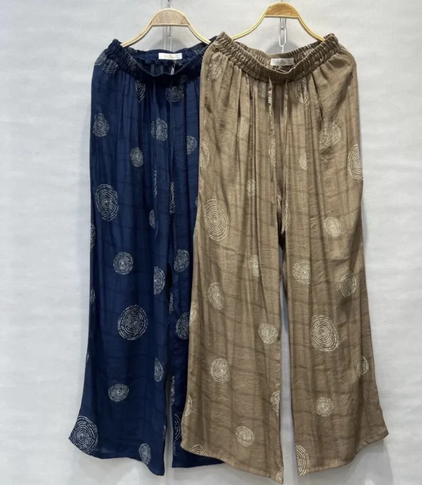 Pantalon viscose et soie/coton | L’Atelier d’Eve 
