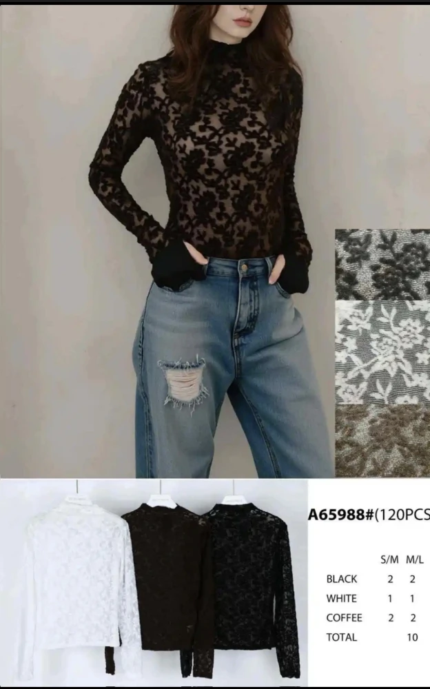 Maglia pizzo Jean Luis francoise  | Non solo moda 