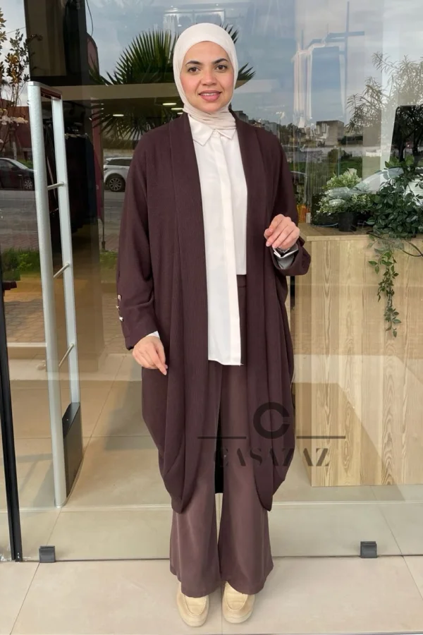 Cardigan Boutton Manches | CasaZaz