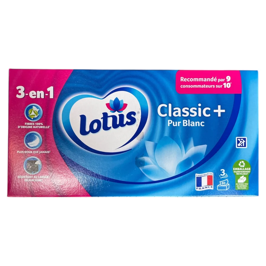 Lotus boite de mouchoirs | Miniprix
