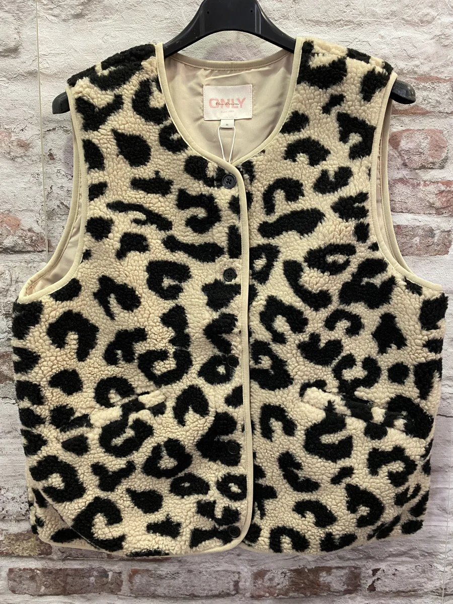 Veste sans manche peluche | Jus de coco