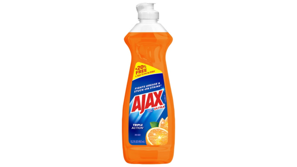 Ajax Ultra Triple Action Orange Scent Liquid Dish Soap Bottle (15.2 oz)  | Home & Kitchen Delights