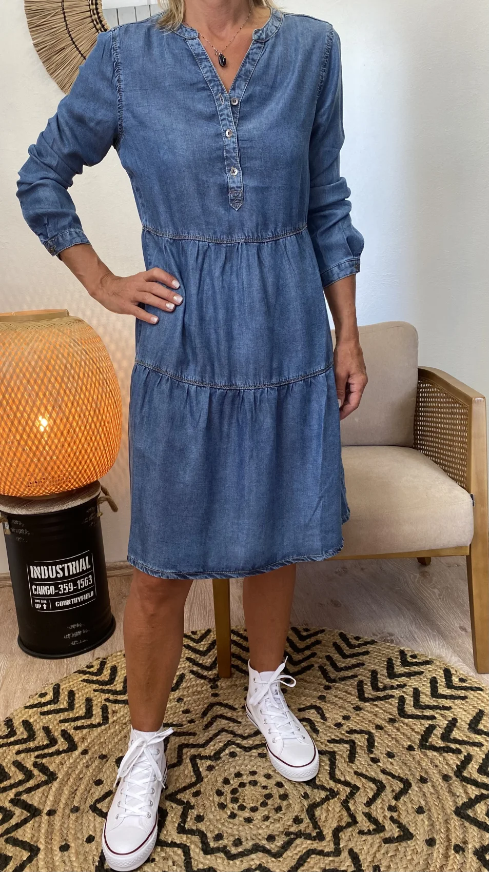 Robe jeans | Jus de coco 