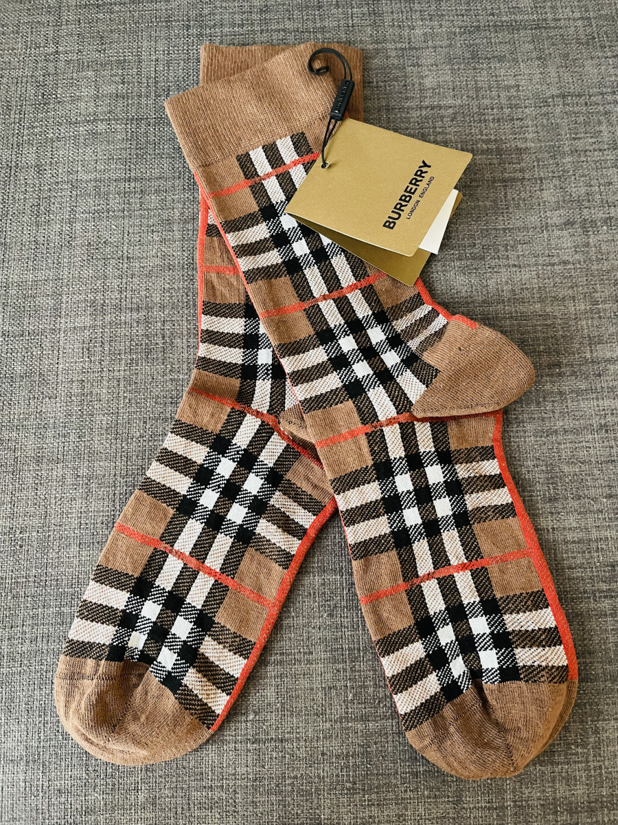 Burberry Socks Cotton Brown  | 