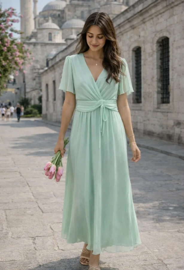 Robe longue | Jus de coco 