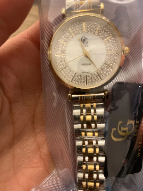 Montre doré argenté  | Astra boutique 