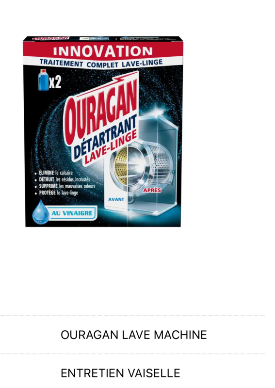 OURAGAN LAVE MACHINE | fresh home