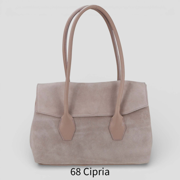 6134 - Borsa in pelle scamosciata  | Carvin Bags