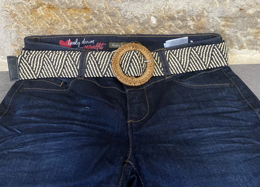 Ceinture noir et écri  | Jus de coco 