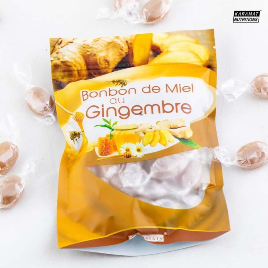 BONBON DE MIEL AU GINGEMBRE  | AMCOSMETIK