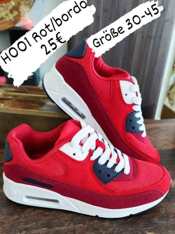 Rote Sneaker H001 Kind | Lieblings Schuhe 