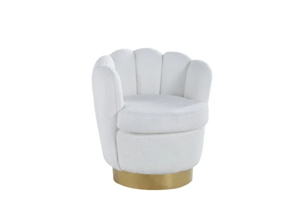Fauteuil Boudoir Rotatif molletonne Doudou | MULTI-AFFAIRES