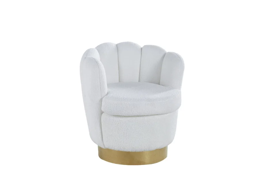 Fauteuil Boudoir Rotatif molletonne Doudou | MULTI-AFFAIRES