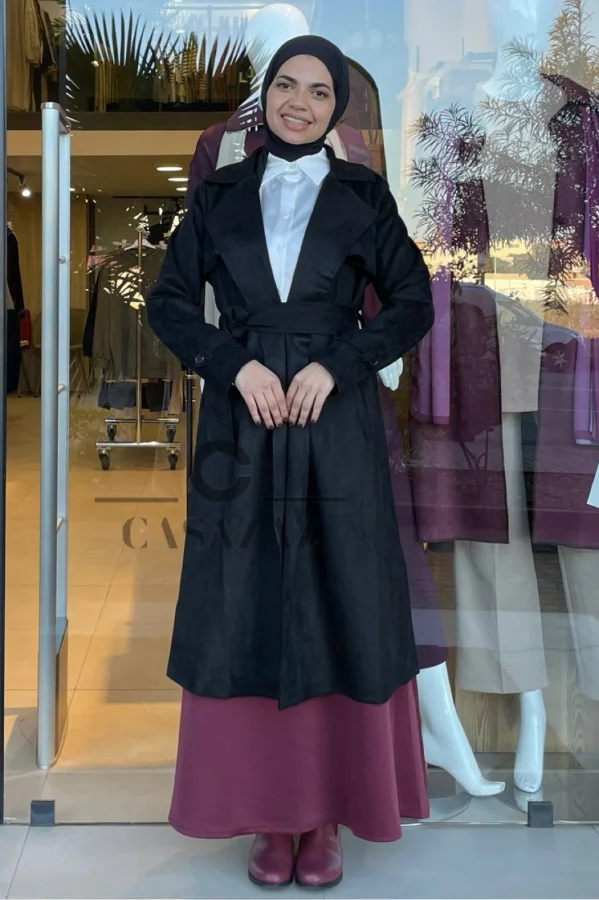 Trench Effet Daim | CasaZaz