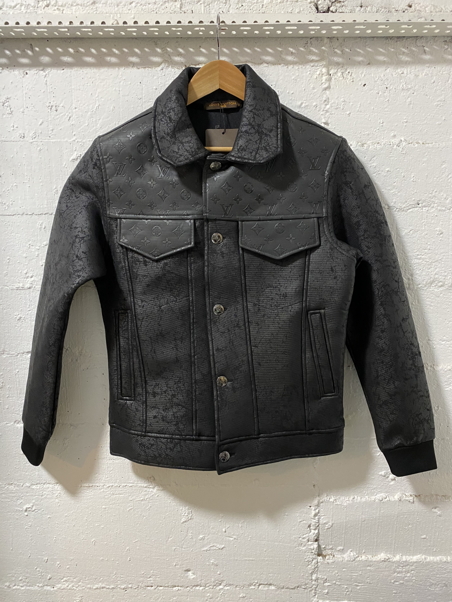 Louis Vuitton Jacket Blouson Monogram Black | MASSIMOLUXURYOUTLET