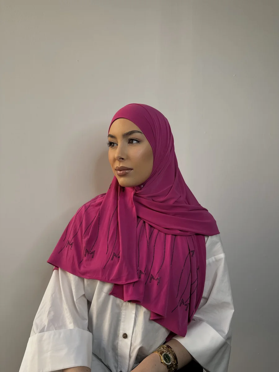 Hijab M lila fucsia | WASIRA
