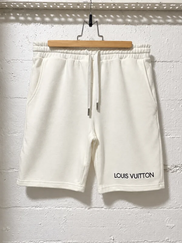 Louis Vuitton Sweatshort Logo White | 