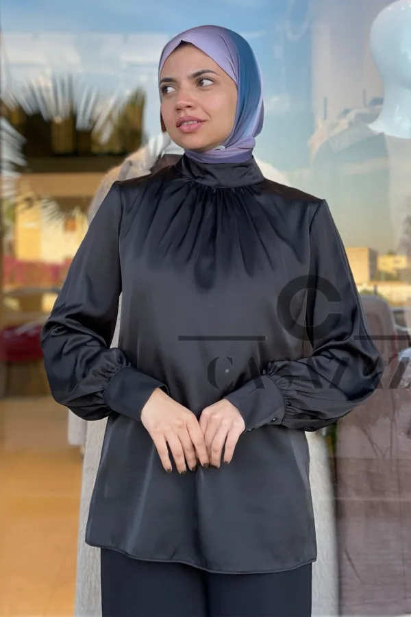 Chemise col plies | CasaZaz