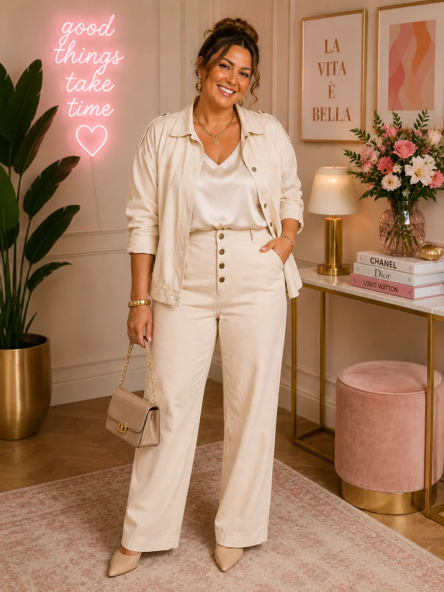 Pantalon " lana" 38 au 50  | Les Chics Filles by Sab 
