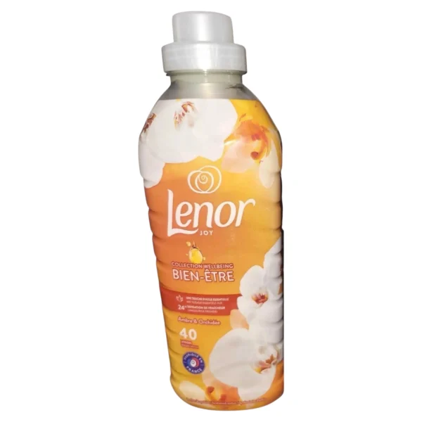 Lenor  Ambre et Orchidée 40 lavages 24H De Fraîcheur Relaxante, Avec Une Touche D’Huiles Essentielles | Miniprix