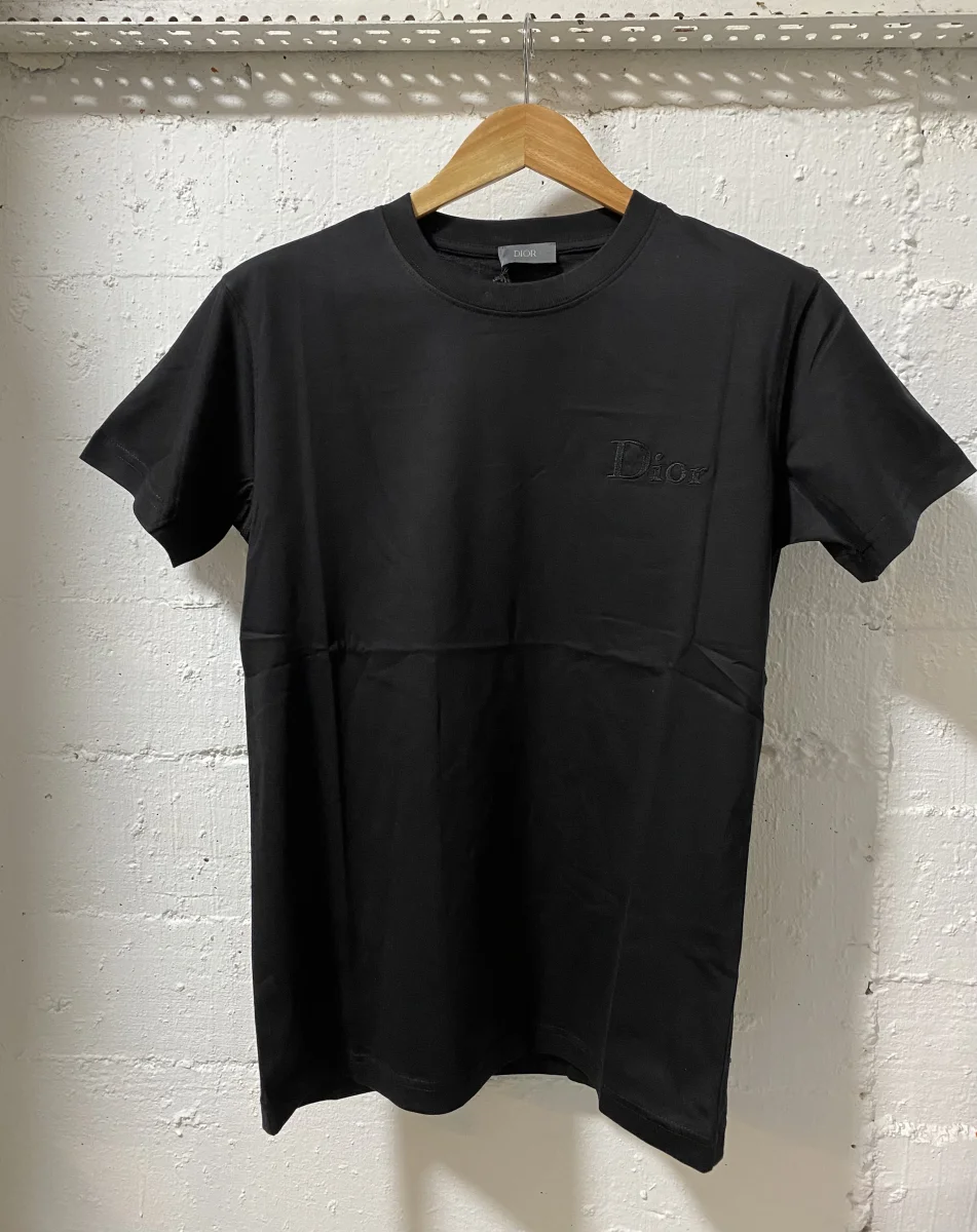 Christian Dior T-Shirt Black/Black | MASSIMOLUXURYOUTLET