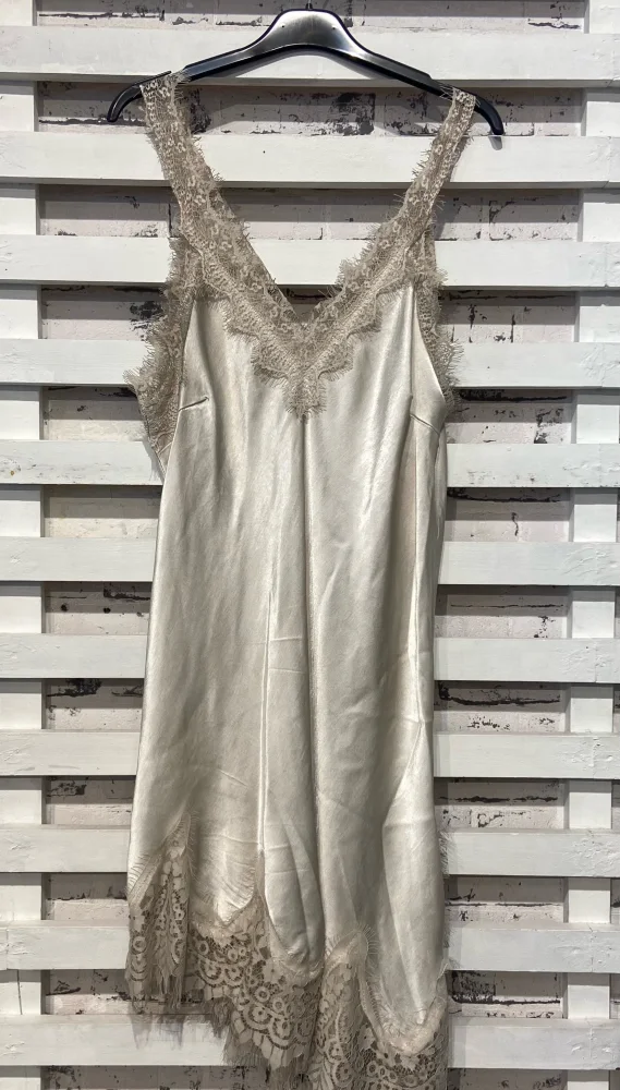 Vestido LENCERO MINI | COBRE