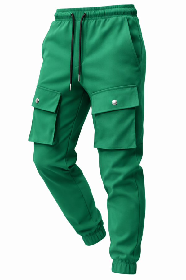 Calça Jogger Frilivin em Verde Bolso Frontal Cod 876 | definne