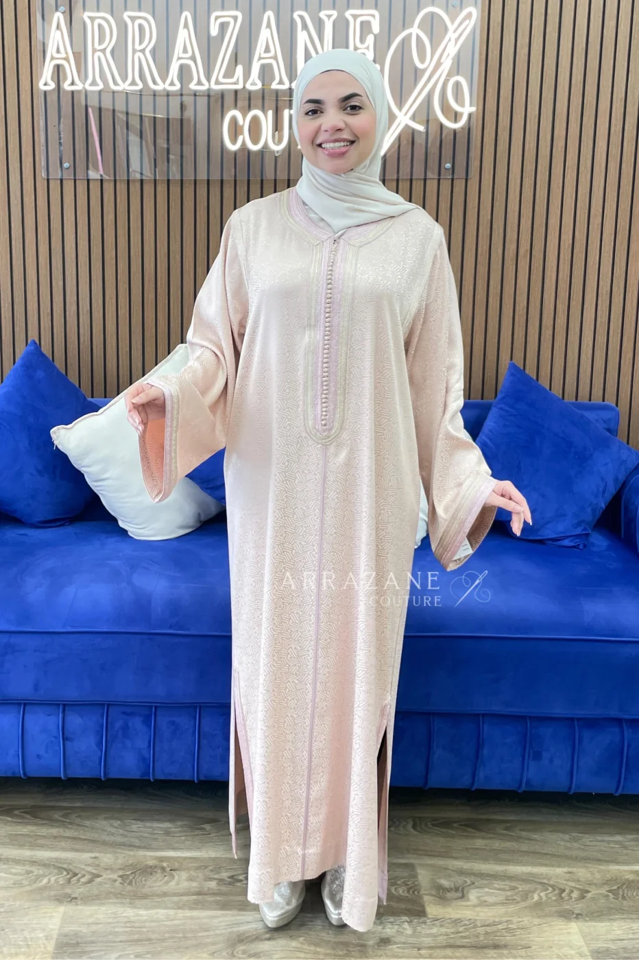 Caftan Kamkha Rose | CasaZaz