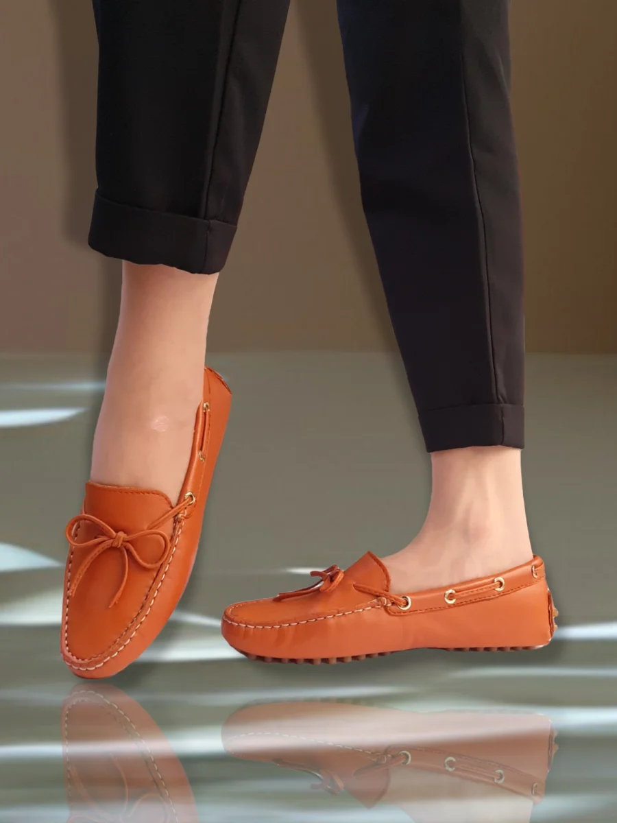 Moca Cuir Orange | Sac'ré