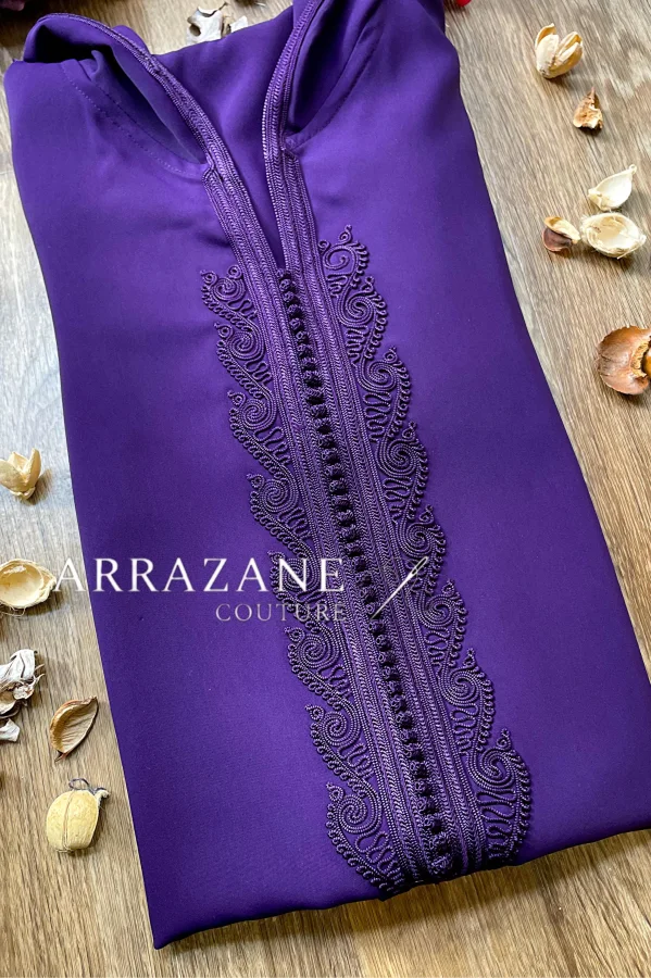 Djellaba Crêpe 4 Fils  | CasaZaz