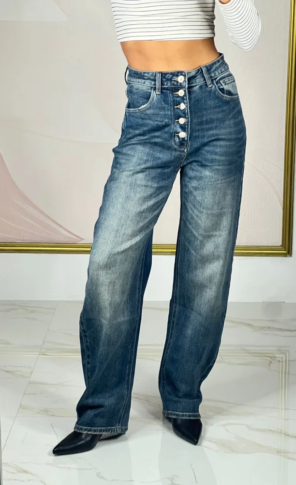 Jeans Mom  Fit Gioiello  | ELIS MODA
