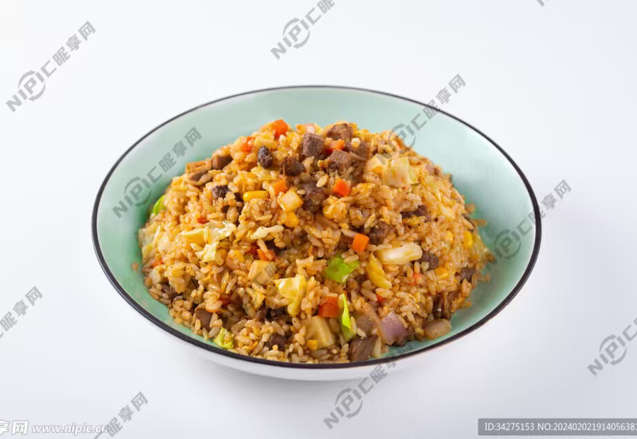 Riz sauté au boeuf | 墨池 mochi