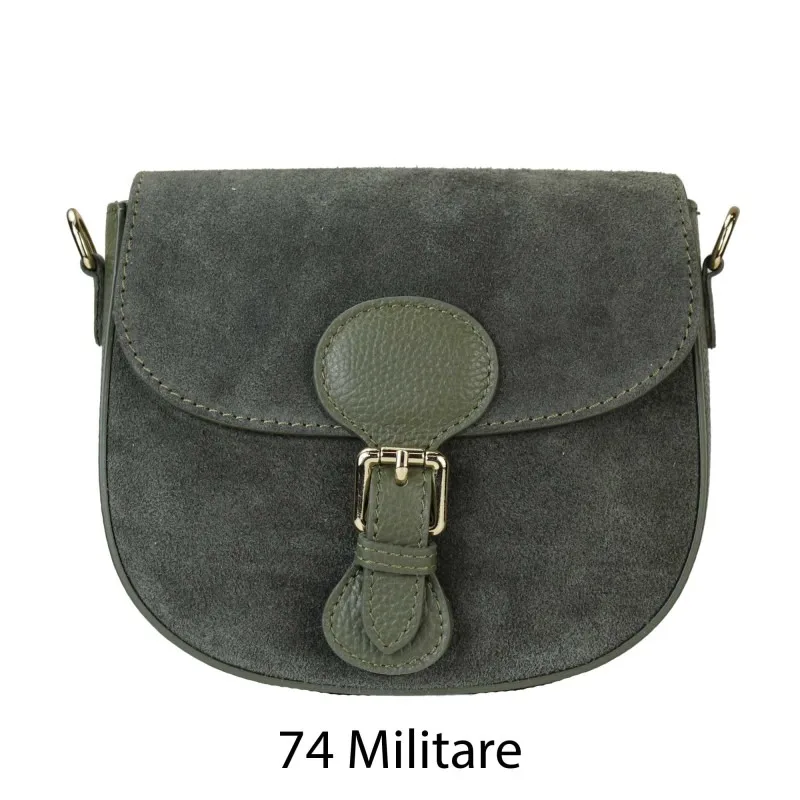 Mini borsa scamosciata in pelle | Carvin Bags