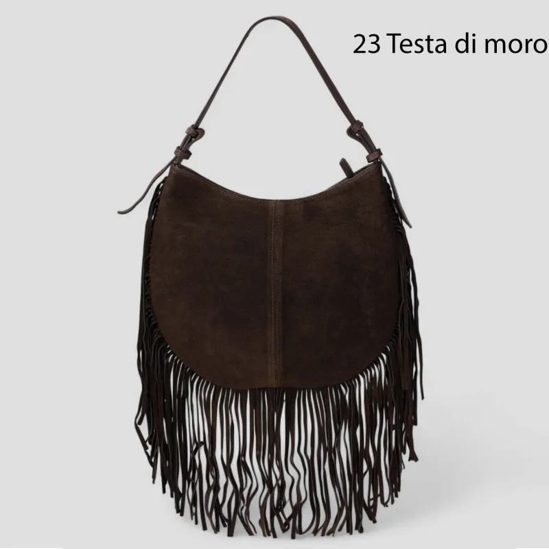 6096 - Borsa in camoscio  | Carvin Bags