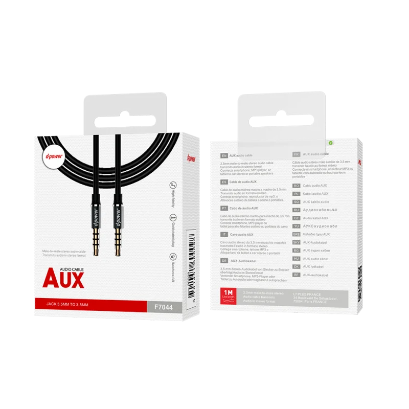 Câble audio jack F7044 | Beauty phone 