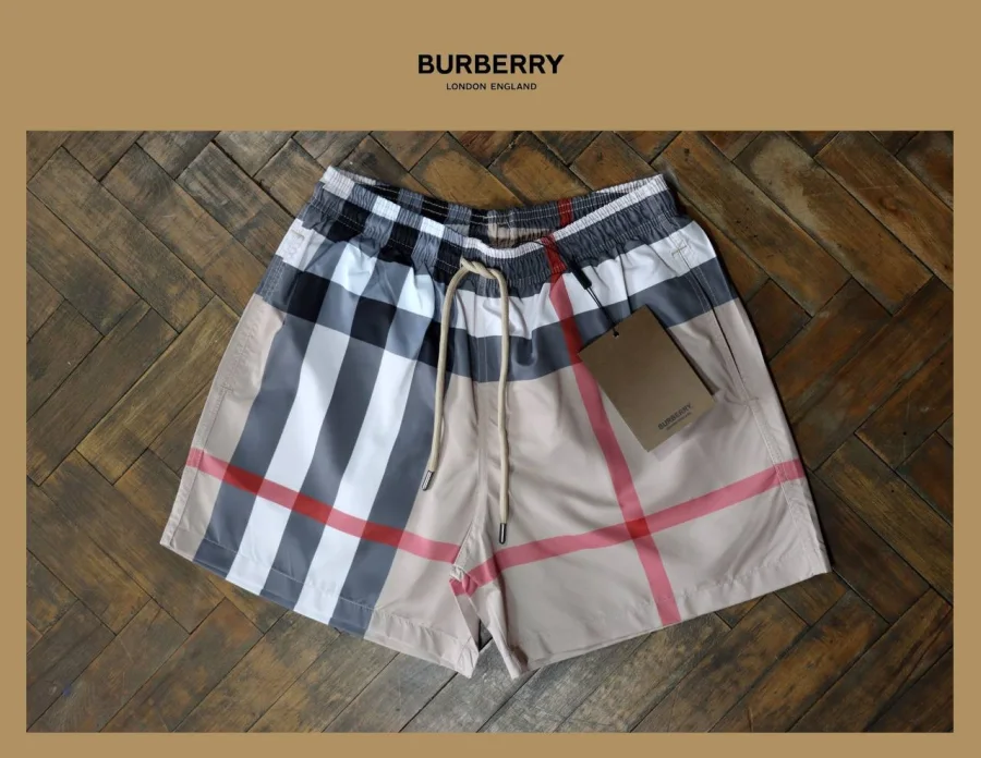 Burberry London Swimm Shorts Brown | MASSIMOLUXURYOUTLET